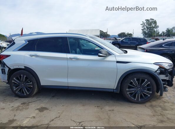 3PCAJ5BA4NF120252 2022 INFINITI QX50 White 