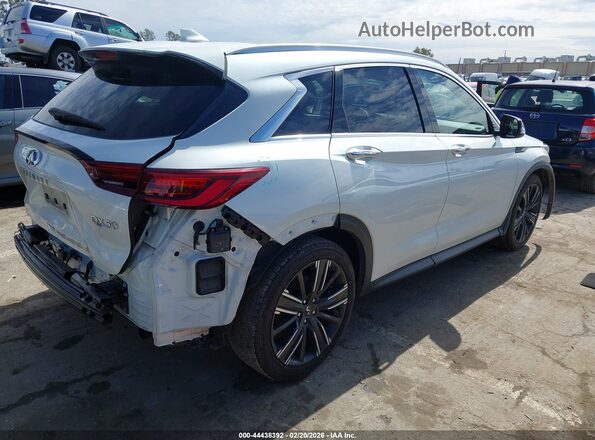3PCAJ5BA4NF120252 2022 INFINITI QX50 White 