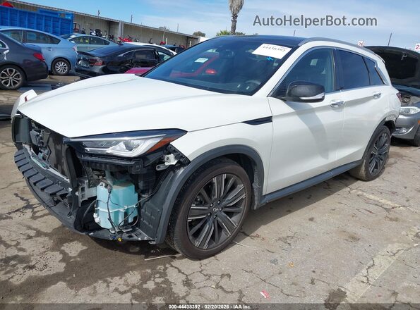 3PCAJ5BA4NF120252 2022 INFINITI QX50 White 
