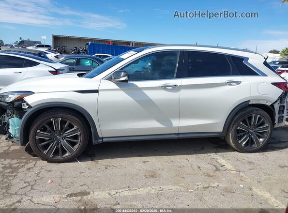 3PCAJ5BA4NF120252 2022 INFINITI QX50 White 