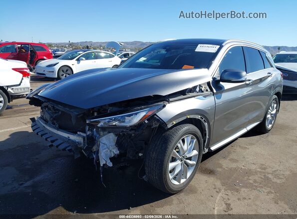 3PCAJ5BA6NF108927 2022 INFINITI QX50 Gray Front view