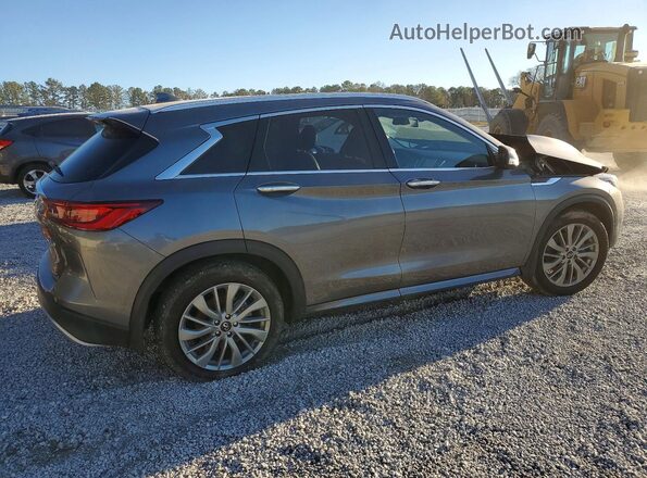 3PCAJ5BA8PF123674 2023 INFINITI QX50 Gray Задня права чверть