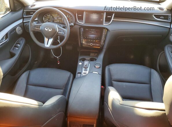 3PCAJ5BA8PF123674 2023 INFINITI QX50 Gray Вид панелі приладів