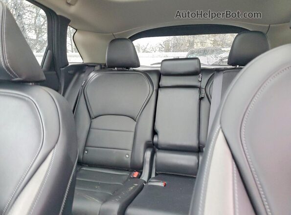 3PCAJ5BB3RF101142 2024 INFINITI QX50 Black Rear seats view