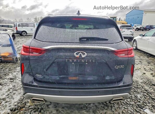 3PCAJ5BB3RF101142 2024 INFINITI QX50 Black Rear view