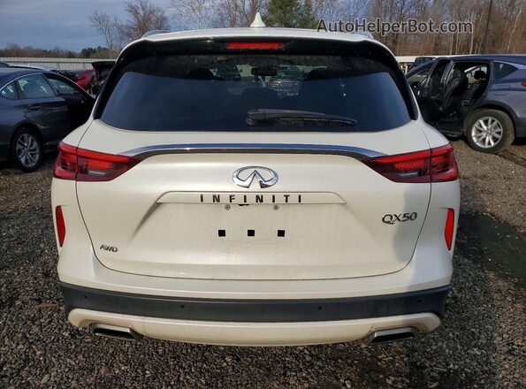 3PCAJ5BB5MF113723 2021 INFINITI QX50 Белый Вид сзади