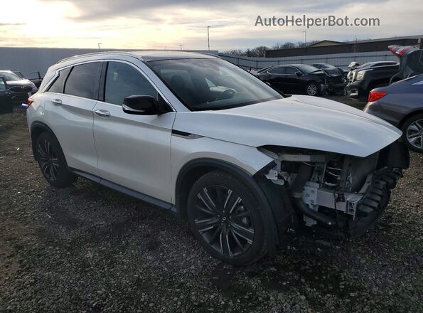 3PCAJ5BB5MF113723 2021 INFINITI QX50 Белый Передняя правая четверть