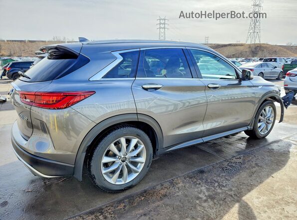 3PCAJ5BB6NF105972 2022 INFINITI QX50 Gray Задня права чверть