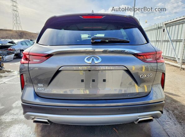 3PCAJ5BB6NF105972 2022 INFINITI QX50 Gray Вид ззаду