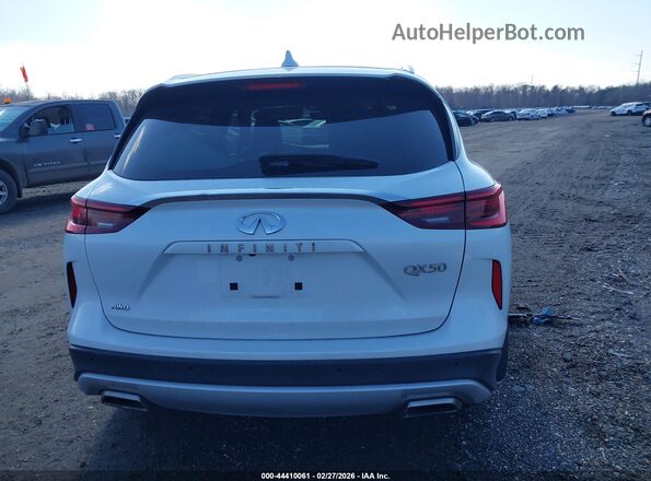 3PCAJ5BB8PF110593 2023 INFINITI QX50 White 