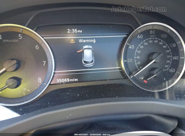 3PCAJ5BBXPF119330 2023 INFINITI QX50 Черный Вид задних сидений