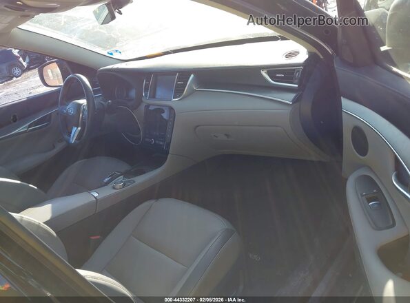 3PCAJ5BBXPF119330 2023 INFINITI QX50 Черный Вид салона спереди