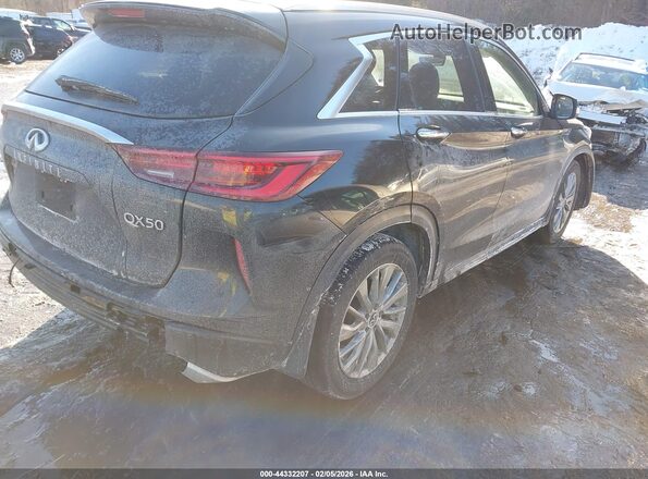 3PCAJ5BBXPF119330 2023 INFINITI QX50 Черный Задняя правая четверть