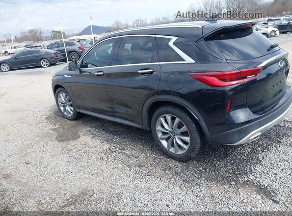 3PCAJ5CA1NF122376 2022 INFINITI QX50 Black Հետևի ձախ