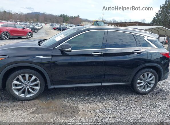 3PCAJ5CA1NF122376 2022 INFINITI QX50 Black Սալոնի 360 աստիճան տեսք
