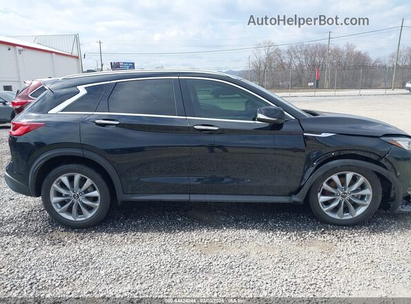 3PCAJ5CA1NF122376 2022 INFINITI QX50 Black Սալոնի հետևի տեսք