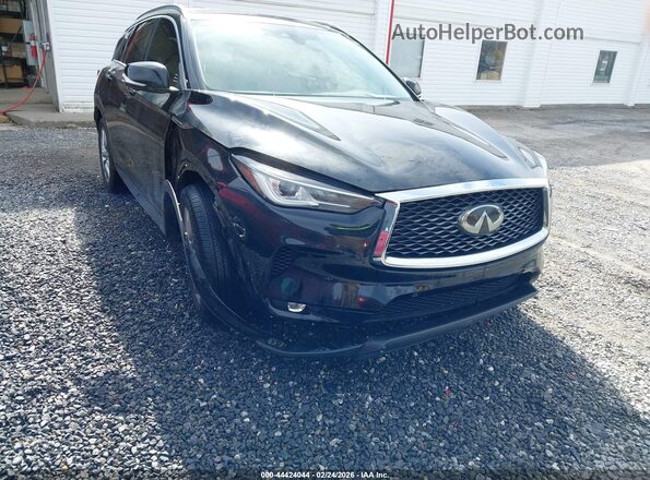 3PCAJ5CA1NF122376 2022 INFINITI QX50 Black Դիմացի տեսք