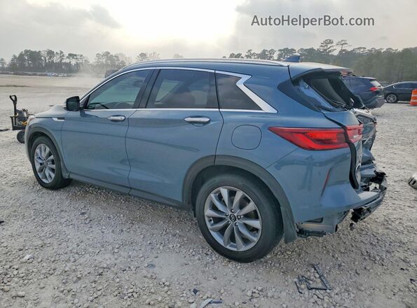 3PCAJ5CA2NF110463 2022 INFINITI QX50 Blue უკანა მარცხენა