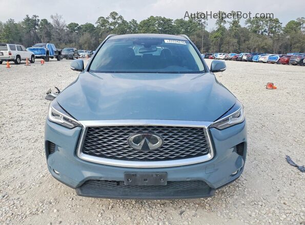 3PCAJ5CA2NF110463 2022 INFINITI QX50 Blue წინა ხედი