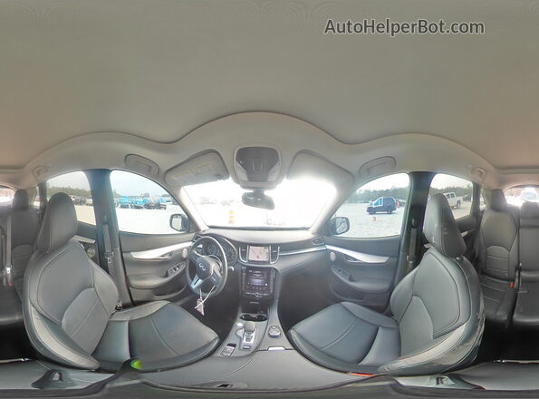 3PCAJ5CA2NF110463 2022 INFINITI QX50 Blue სალონის 360-გრადუსიანი ხედი