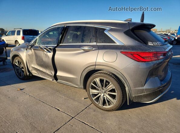 3PCAJ5CA7MF117410 2021 INFINITI QX50 Gray უკანა მარცხენა