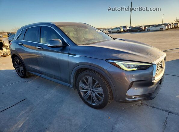 3PCAJ5CA7MF117410 2021 INFINITI QX50 Gray წინა მარჯვენა