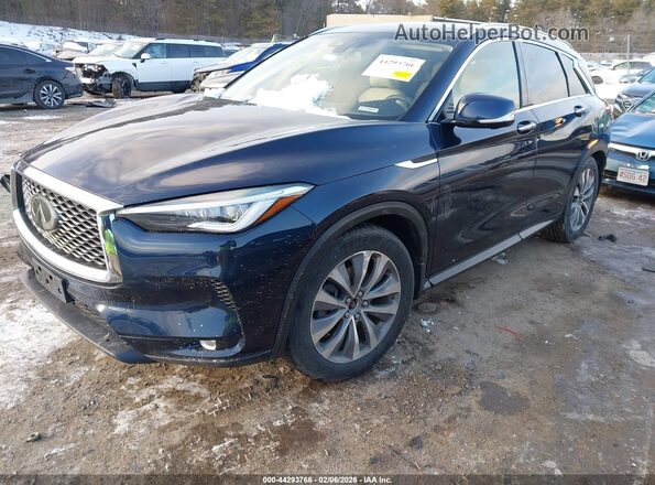 3PCAJ5CB4MF111198 2021 INFINITI QX50 Black Vista tres cuartos delantera izquierda