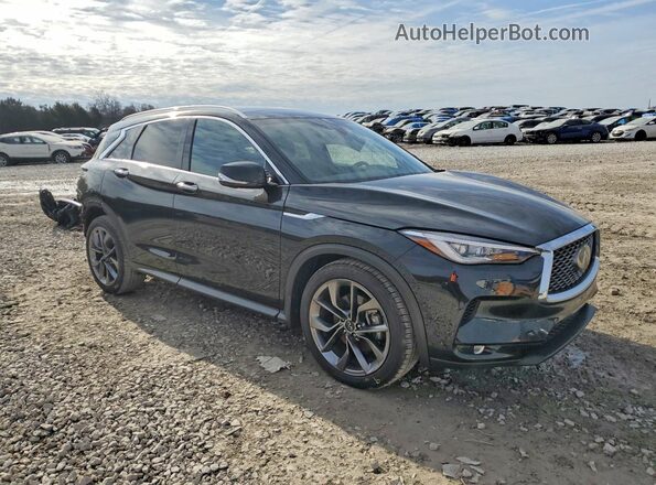 3PCAJ5DB3NF118448 2022 INFINITI QX50 Black Передня права чверть