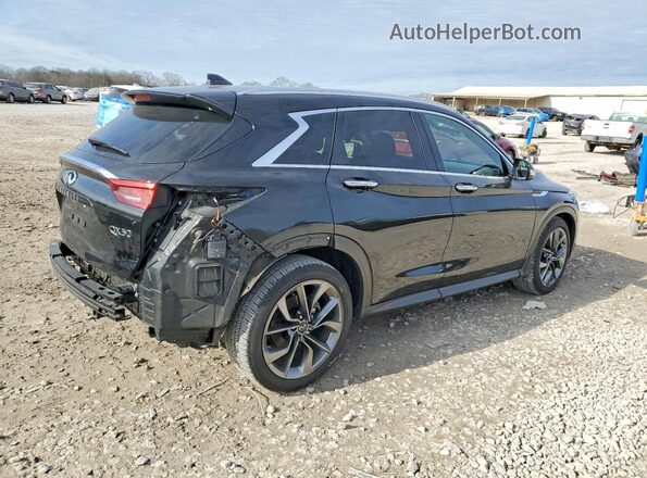 3PCAJ5DB3NF118448 2022 INFINITI QX50 Black Задня права чверть