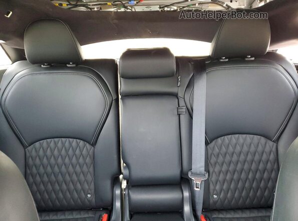 3PCAJ5DB3NF118448 2022 INFINITI QX50 Black Вид задніх сидінь