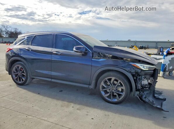 3PCAJ5DB6NF121232 2022 INFINITI QX50 Blue 