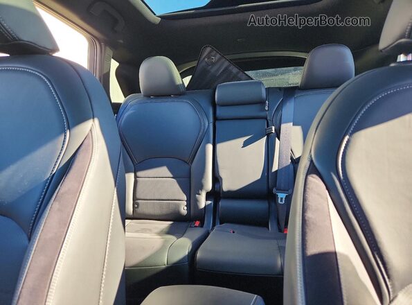 3PCAJ5FA9RF112311 2024 INFINITI QX50 Black Rear seats view