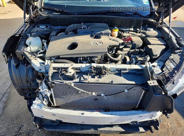 3PCAJ5FA9RF112311 2024 INFINITI QX50 Black Engine compartment view