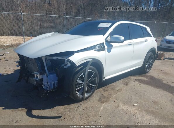 3PCAJ5FAXPF114694 2023 INFINITI QX50 White 