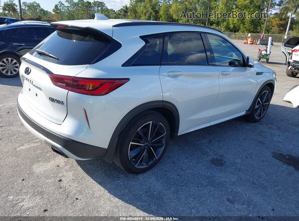 3PCAJ5FAXRF102189 2024 INFINITI QX50 White Rear right