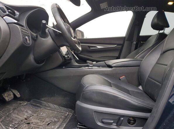 3PCAJ5J30NF101166 2022 INFINITI QX55 Синий Вид салона спереди