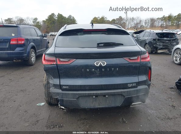 3PCAJ5J34NF100439 2022 INFINITI QX55 Blue 