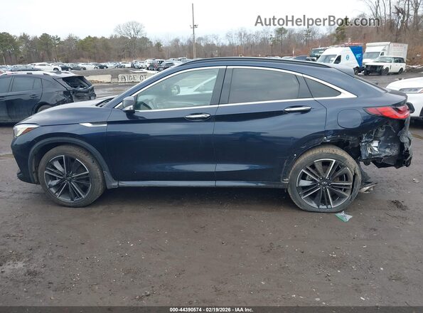 3PCAJ5J34NF100439 2022 INFINITI QX55 Blue Սալոնի 360 աստիճան տեսք