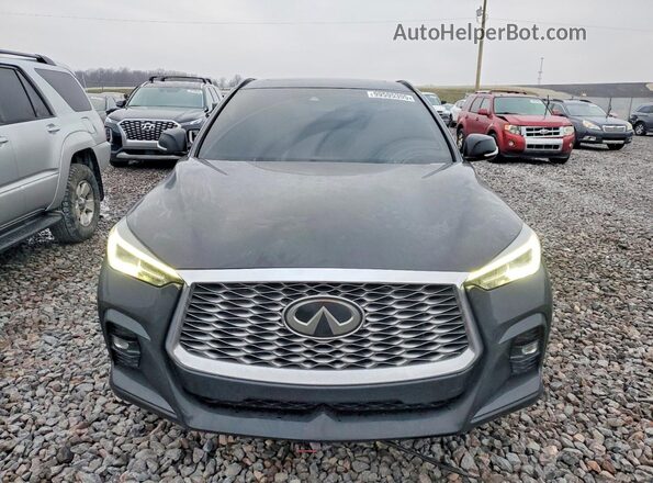 3PCAJ5J3XNF113258 2022 INFINITI QX55 Black Widok z przodu