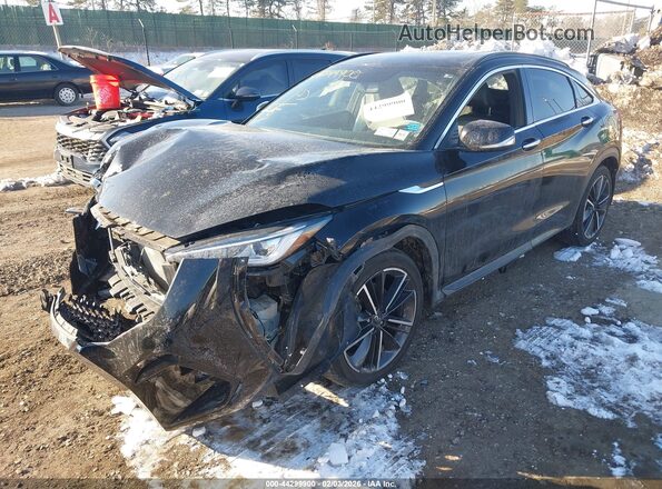 3PCAJ5JR1PF119229 2023 INFINITI QX55 Black Vista tres cuartos delantera izquierda