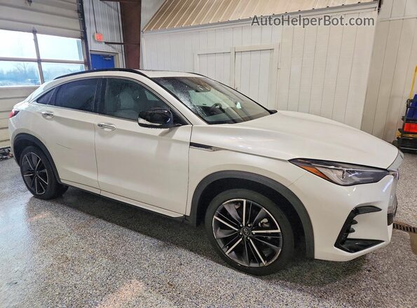3PCAJ5JR3RF108400 2024 INFINITI QX55 White Առջևի աջ