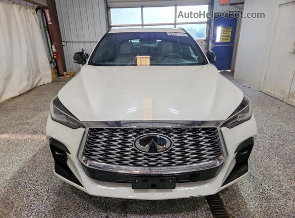 3PCAJ5JR3RF108400 2024 INFINITI QX55 White Դիմացի տեսք