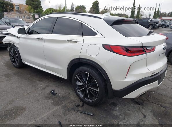 3PCAJ5K37NF104077 2022 INFINITI QX55 White Trasero izquierdo