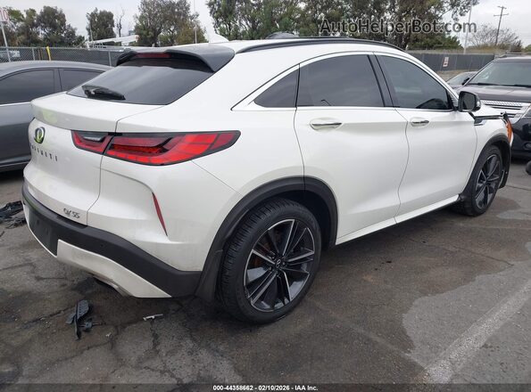3PCAJ5K37NF104077 2022 INFINITI QX55 White Trasero derecho