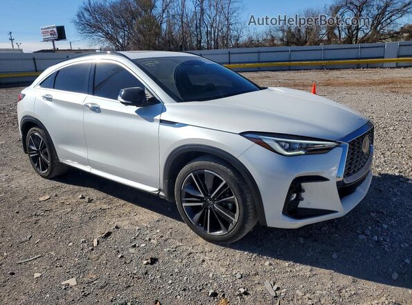 3PCAJ5KR2RF101730 2024 INFINITI QX55 White Front right