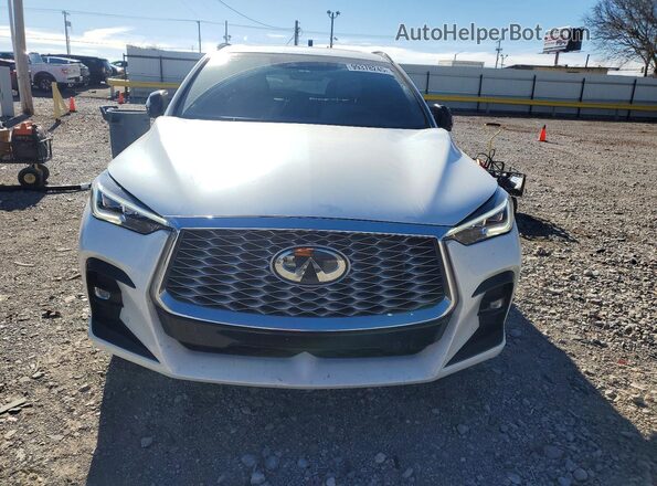 3PCAJ5KR2RF101730 2024 INFINITI QX55 White Front view