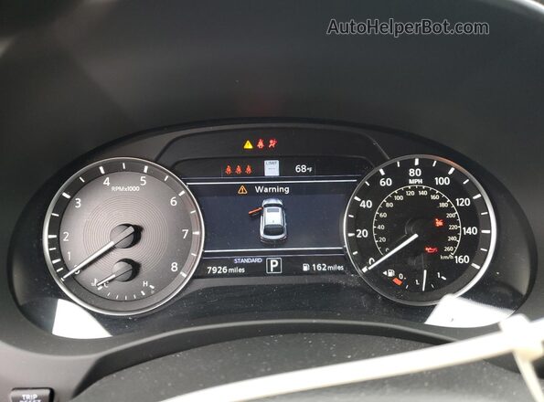 3PCAJ5KR9RF110912 2024 INFINITI QX55 Silver Սարքավորումների վահանակի տեսք