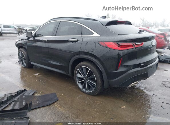 3PCAJ5KR9SF100256 2025 INFINITI QX55 Black Trasero izquierdo