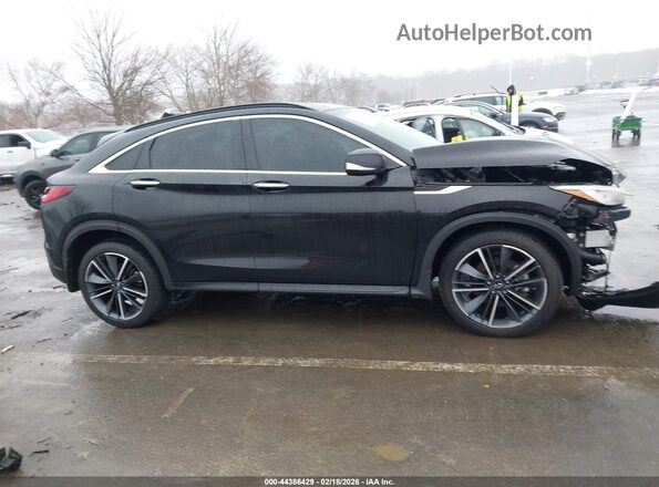 3PCAJ5KR9SF100256 2025 INFINITI QX55 Black Vista interior trasera