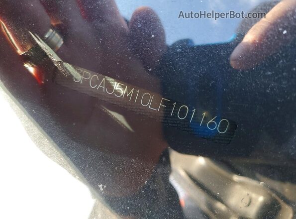 3PCAJ5M10LF101160 2020 INFINITI QX50 Black 